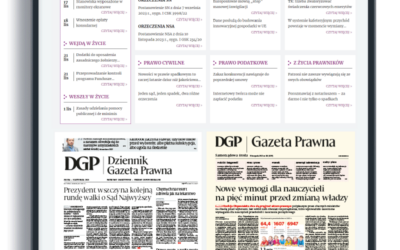 „Dziennik Gazeta Prawna” uruchamia cyfrową wersję dla prawników eDGP PRAWNIK